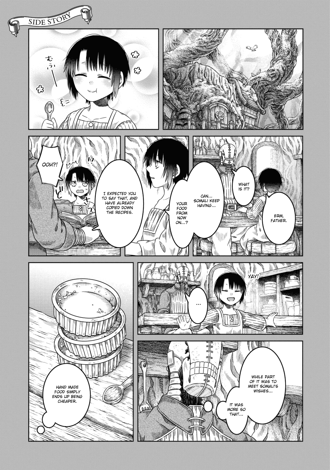 Somali to Mori no Kami-sama Chapter 25.5 page 2 - Chapter 25.5: Side Story