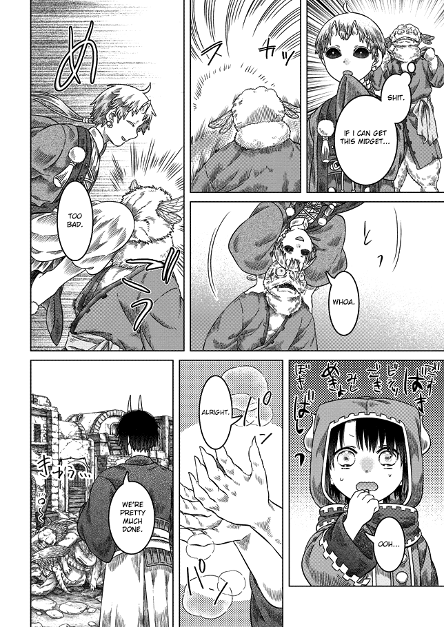 Somali to Mori no Kami-sama Chapter 25 page 10 - Chapter 25: A Moment Amidst the Rush and the Snow