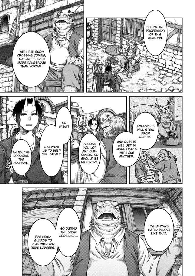 Somali to Mori no Kami-sama Chapter 25 page 15 - Chapter 25: A Moment Amidst the Rush and the Snow