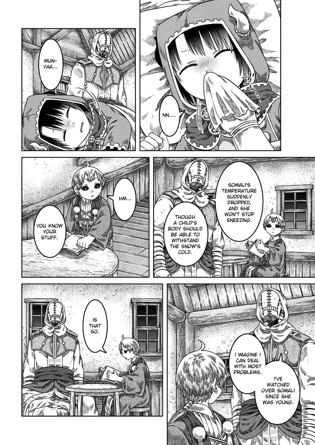 Somali to Mori no Kami-sama Chapter 25 page 18 - Chapter 25: A Moment Amidst the Rush and the Snow