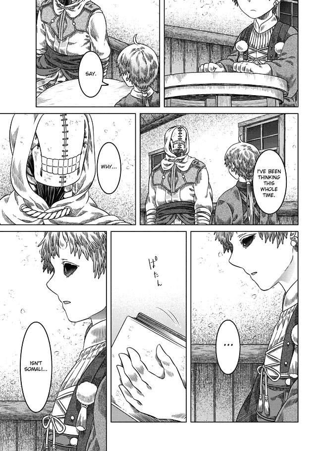 Somali to Mori no Kami-sama Chapter 25 page 19 - Chapter 25: A Moment Amidst the Rush and the Snow