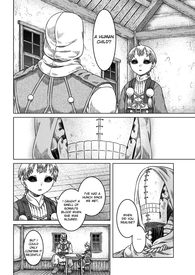 Somali to Mori no Kami-sama Chapter 25 page 20 - Chapter 25: A Moment Amidst the Rush and the Snow