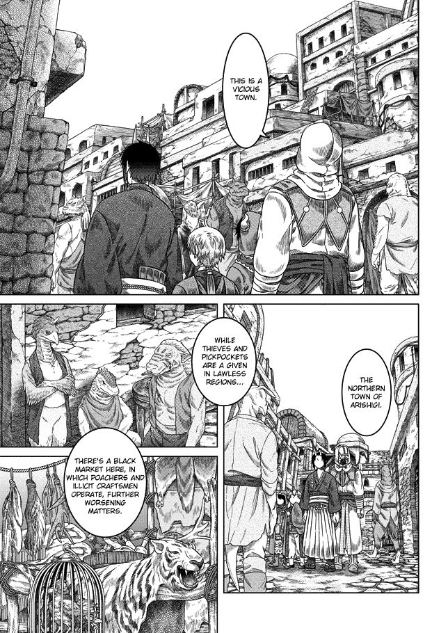 Somali to Mori no Kami-sama Chapter 25 page 3 - Chapter 25: A Moment Amidst the Rush and the Snow