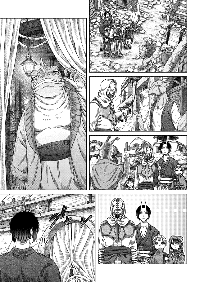 Somali to Mori no Kami-sama Chapter 25 page 5 - Chapter 25: A Moment Amidst the Rush and the Snow