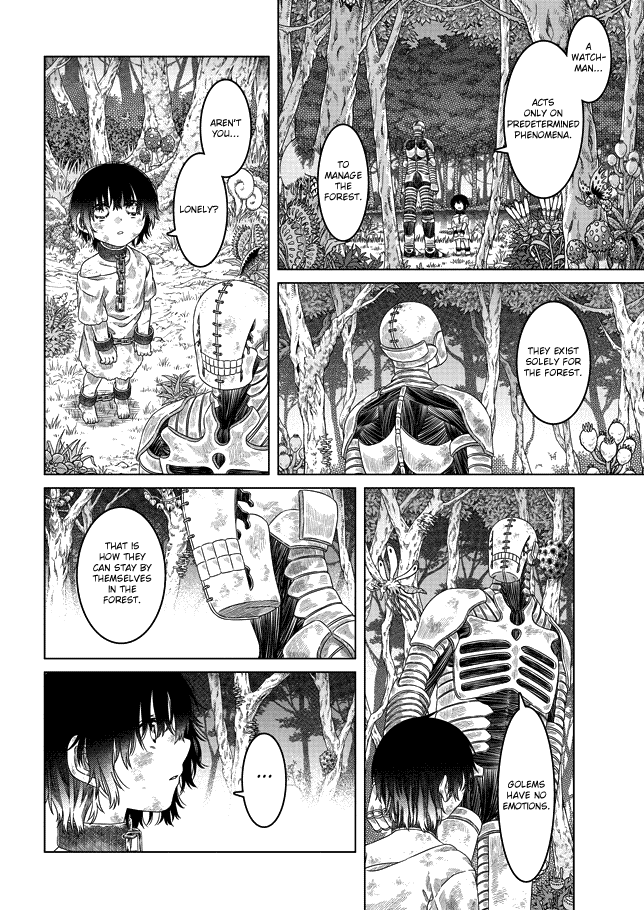 Somali to Mori no Kami-sama Chapter 27 page 14 - Chapter 27: Parting from the Greenery