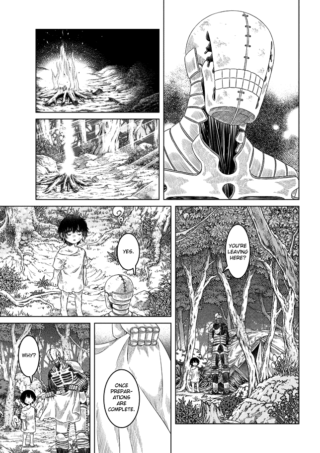 Somali to Mori no Kami-sama Chapter 27 page 25 - Chapter 27: Parting from the Greenery