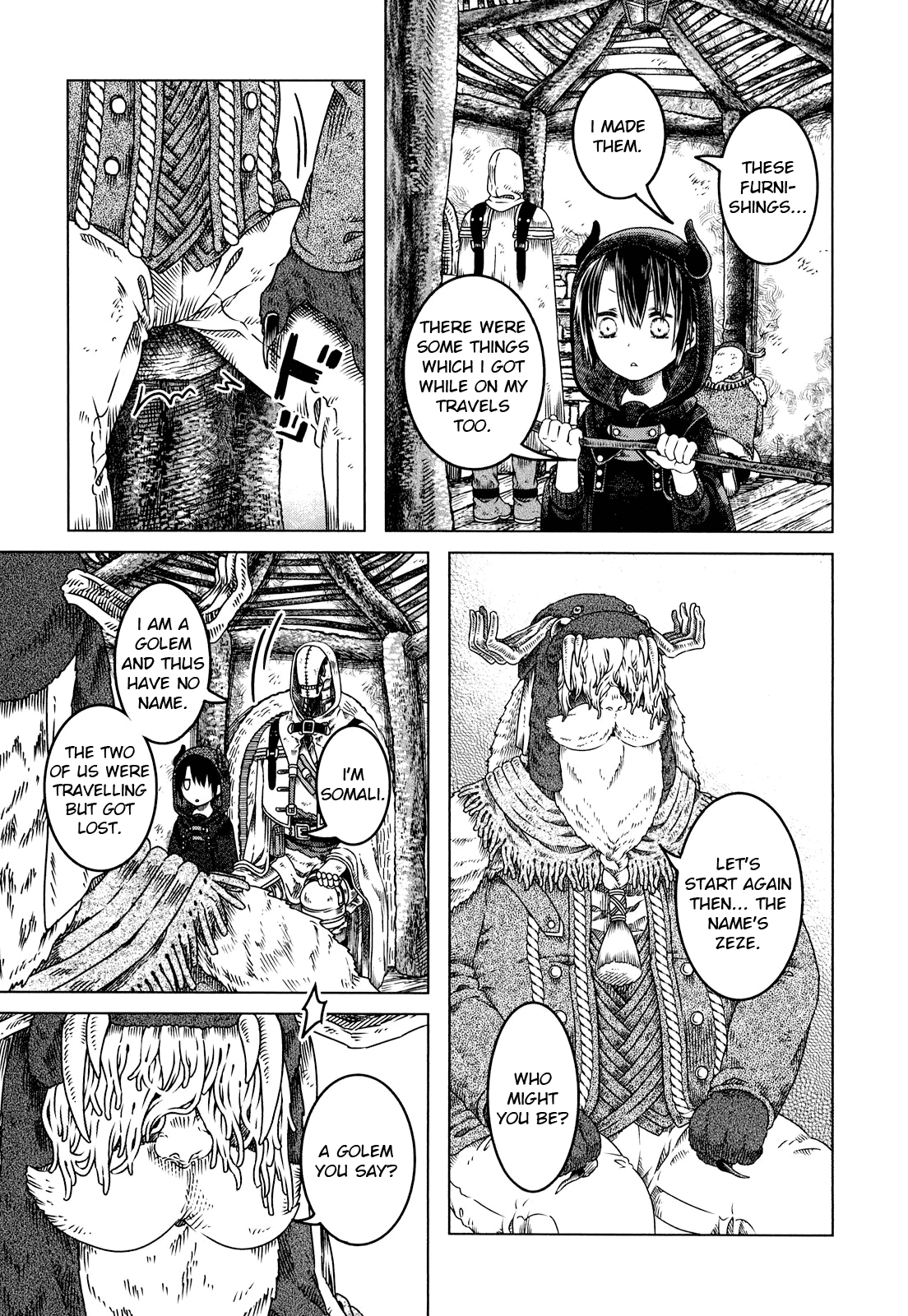Somali to Mori no Kami-sama Chapter 3 page 10 - Chapter 3: The Man of the Forest (First Part)