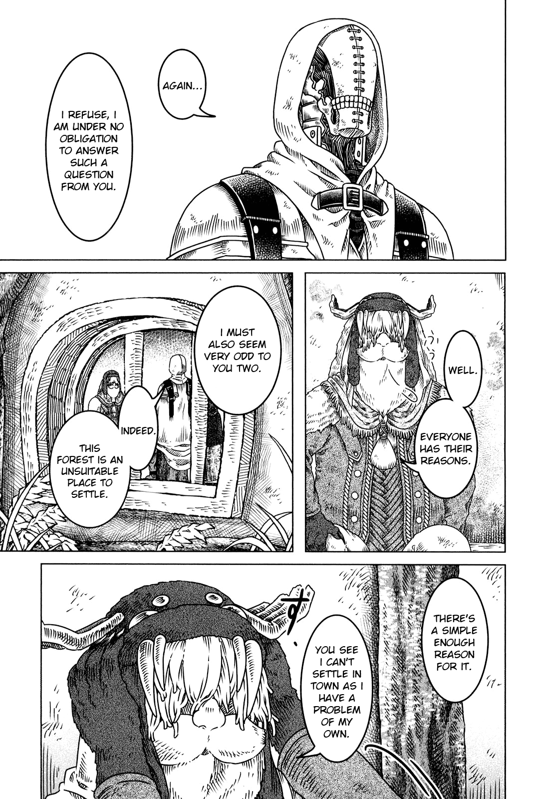 Somali to Mori no Kami-sama Chapter 3 page 12 - Chapter 3: The Man of the Forest (First Part)