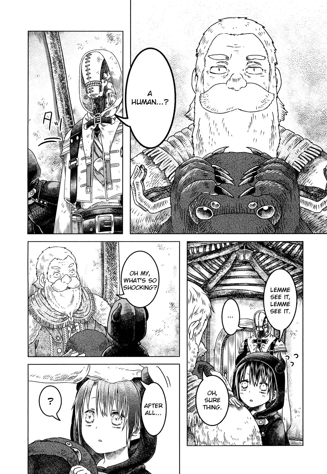 Somali to Mori no Kami-sama Chapter 3 page 13 - Chapter 3: The Man of the Forest (First Part)