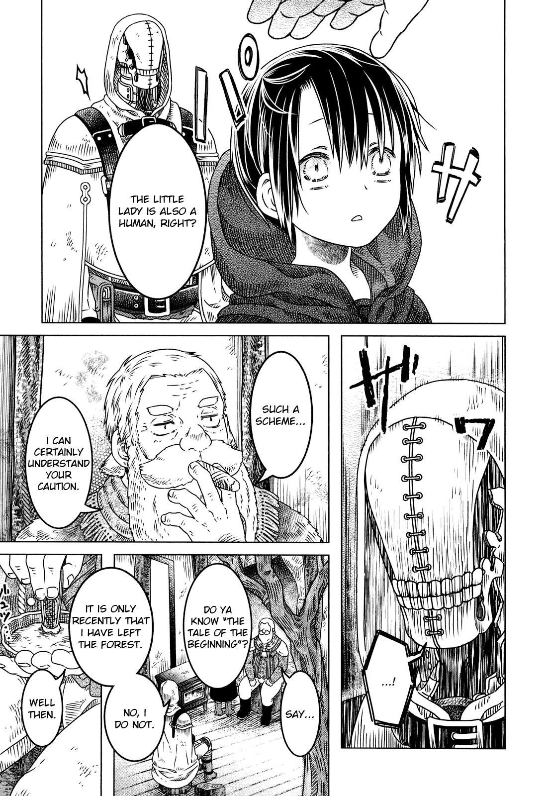 Somali to Mori no Kami-sama Chapter 3 page 14 - Chapter 3: The Man of the Forest (First Part)