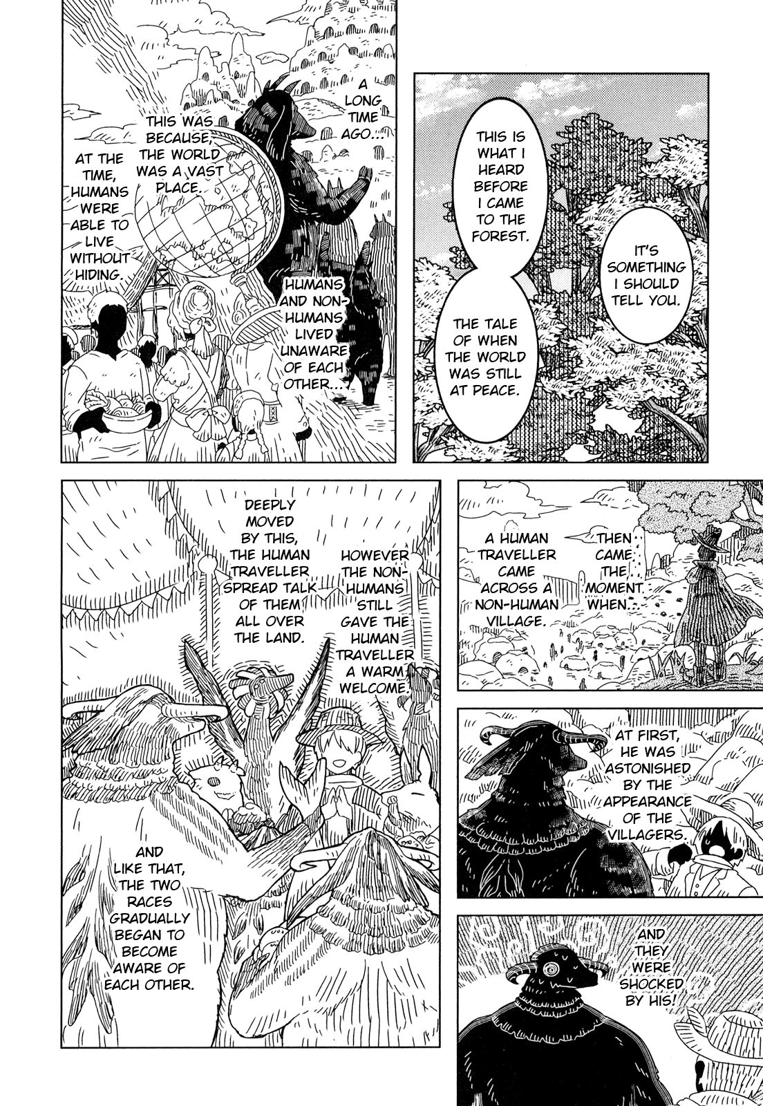 Somali to Mori no Kami-sama Chapter 3 page 15 - Chapter 3: The Man of the Forest (First Part)