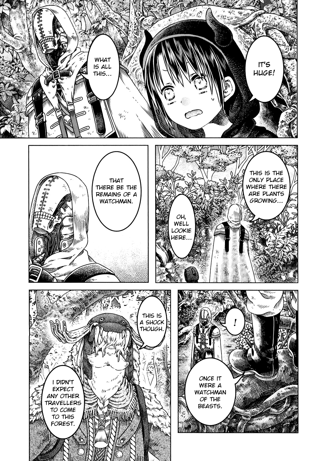 Somali to Mori no Kami-sama Chapter 3 page 8 - Chapter 3: The Man of the Forest (First Part)
