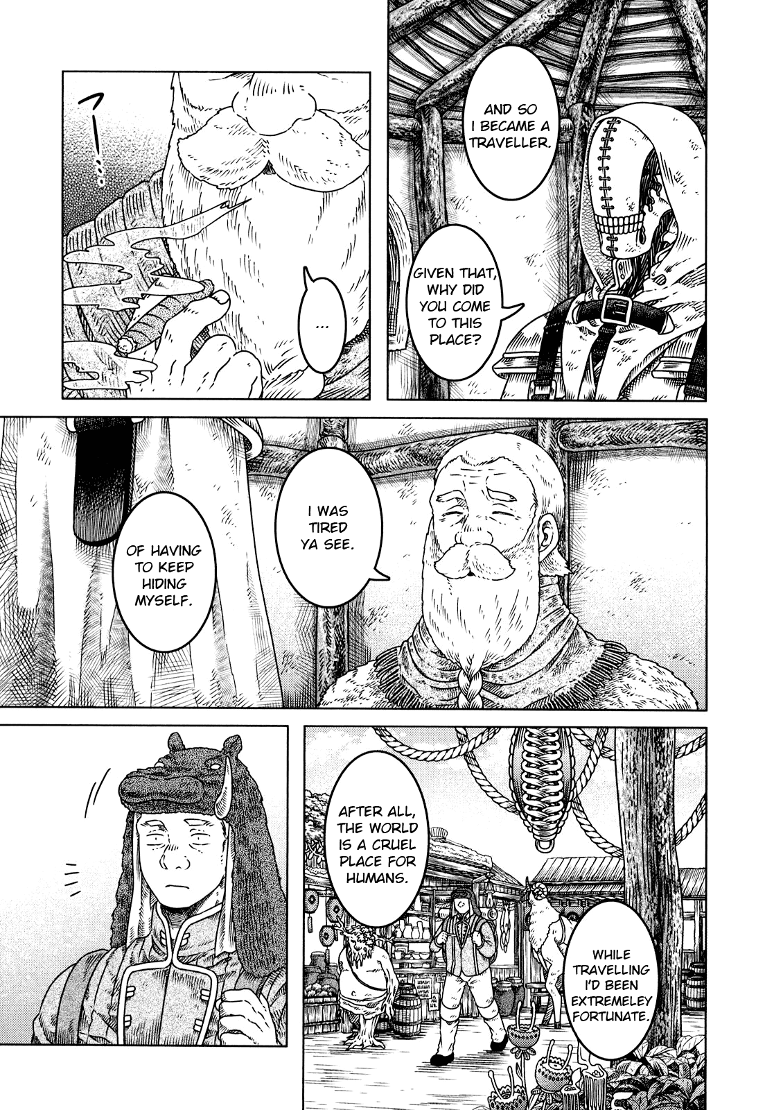 Somali to Mori no Kami-sama Chapter 4 page 12 - Chapter 4: The Man of the Forest (Latter Part)