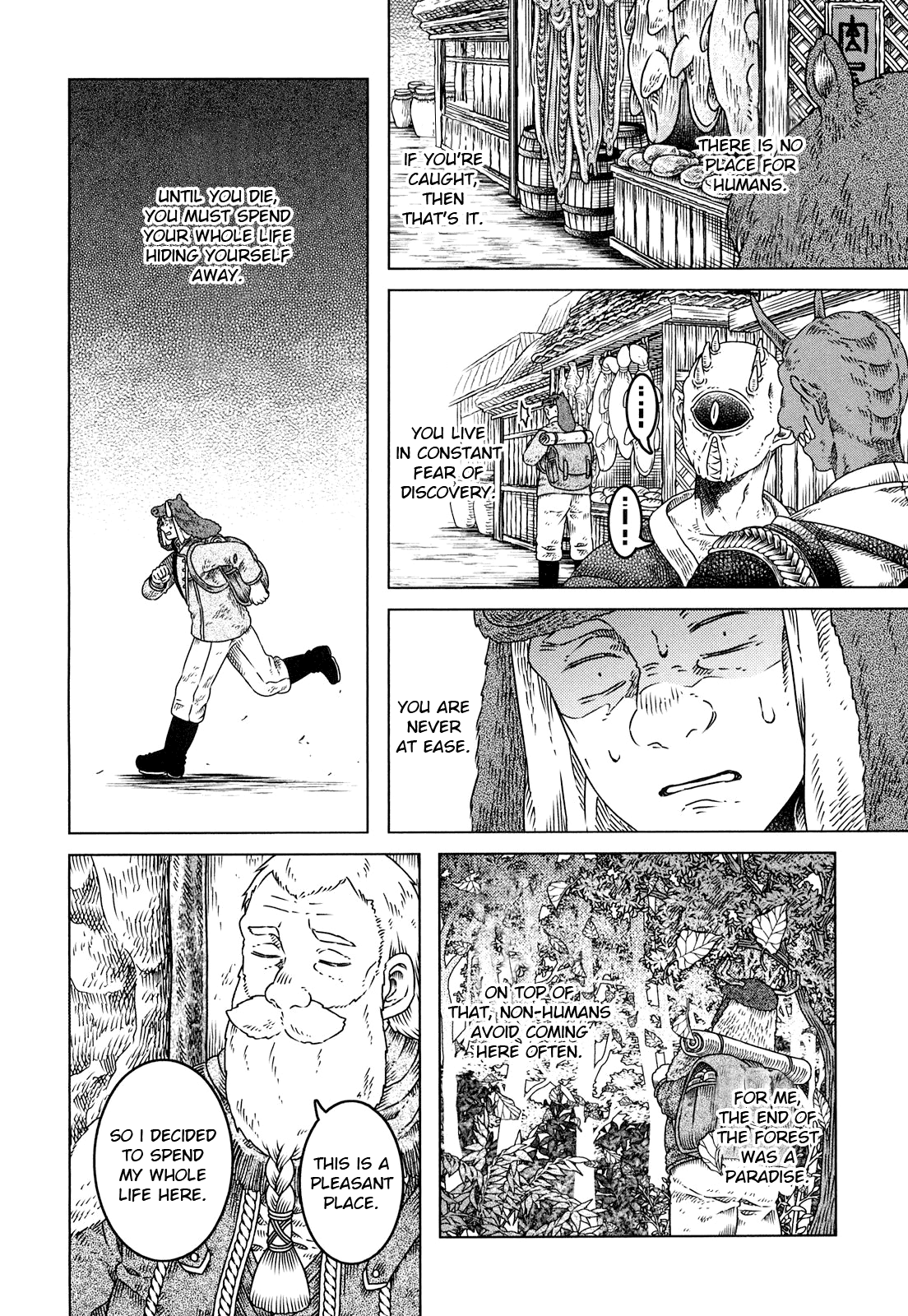 Somali to Mori no Kami-sama Chapter 4 page 13 - Chapter 4: The Man of the Forest (Latter Part)