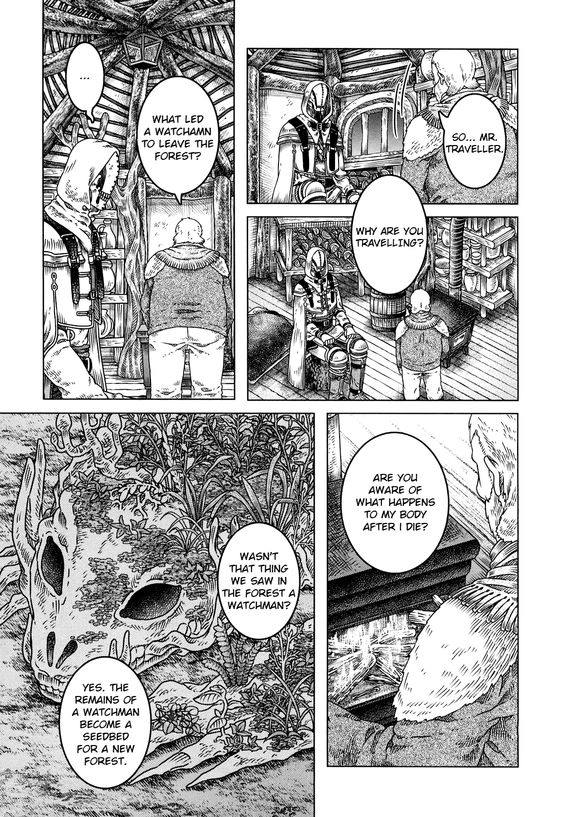 Somali to Mori no Kami-sama Chapter 4 page 14 - Chapter 4: The Man of the Forest (Latter Part)
