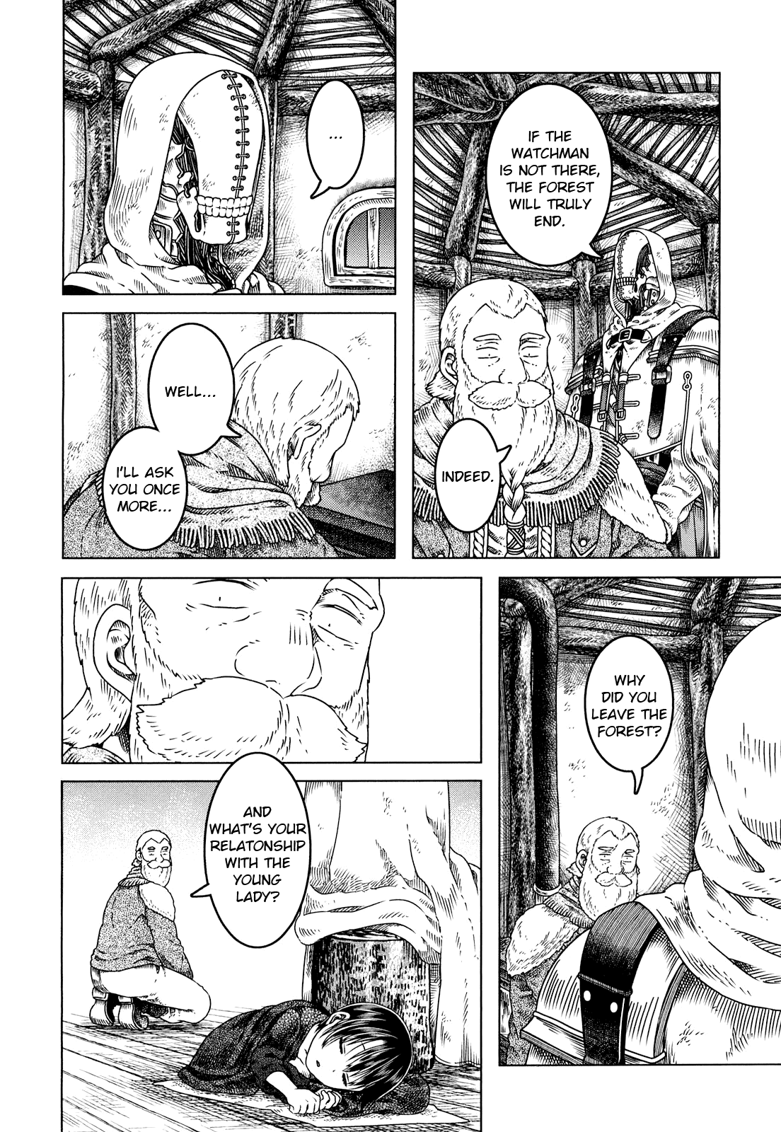 Somali to Mori no Kami-sama Chapter 4 page 15 - Chapter 4: The Man of the Forest (Latter Part)