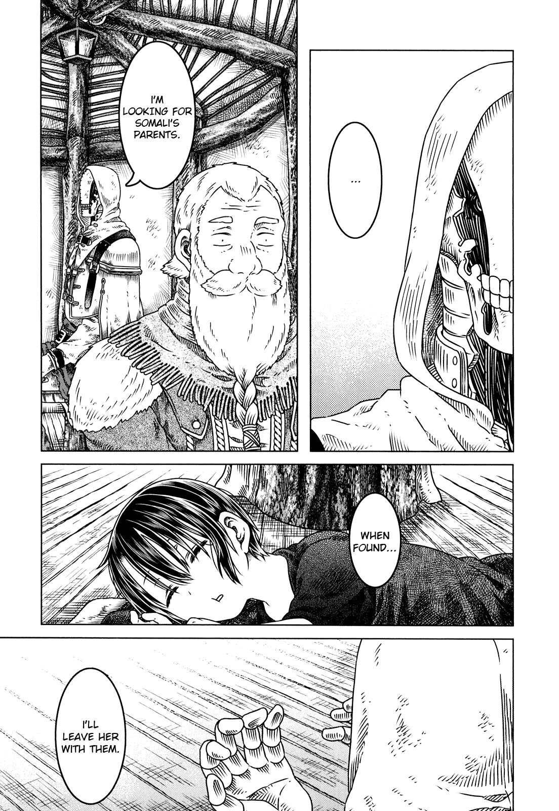 Somali to Mori no Kami-sama Chapter 4 page 16 - Chapter 4: The Man of the Forest (Latter Part)