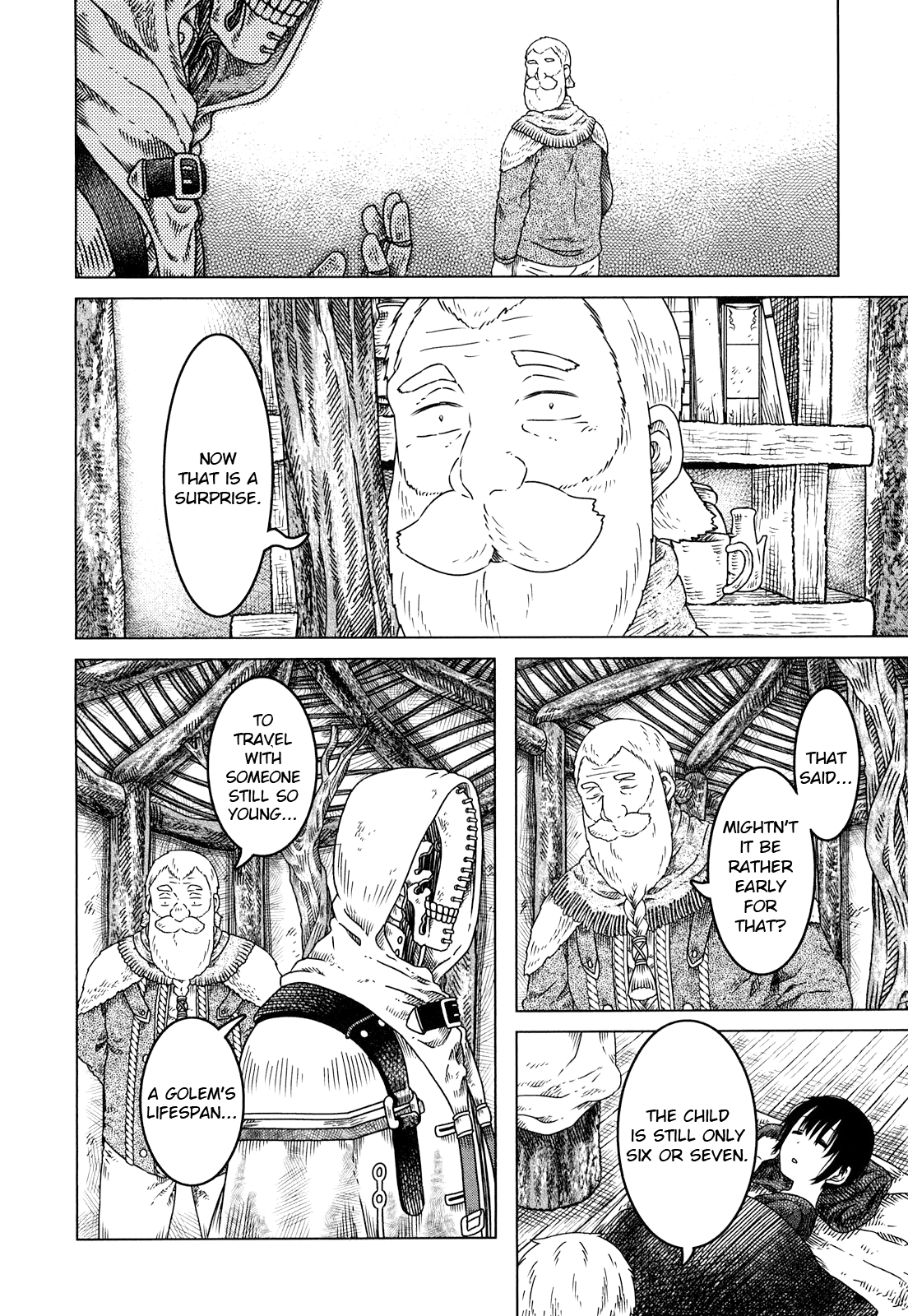 Somali to Mori no Kami-sama Chapter 4 page 17 - Chapter 4: The Man of the Forest (Latter Part)