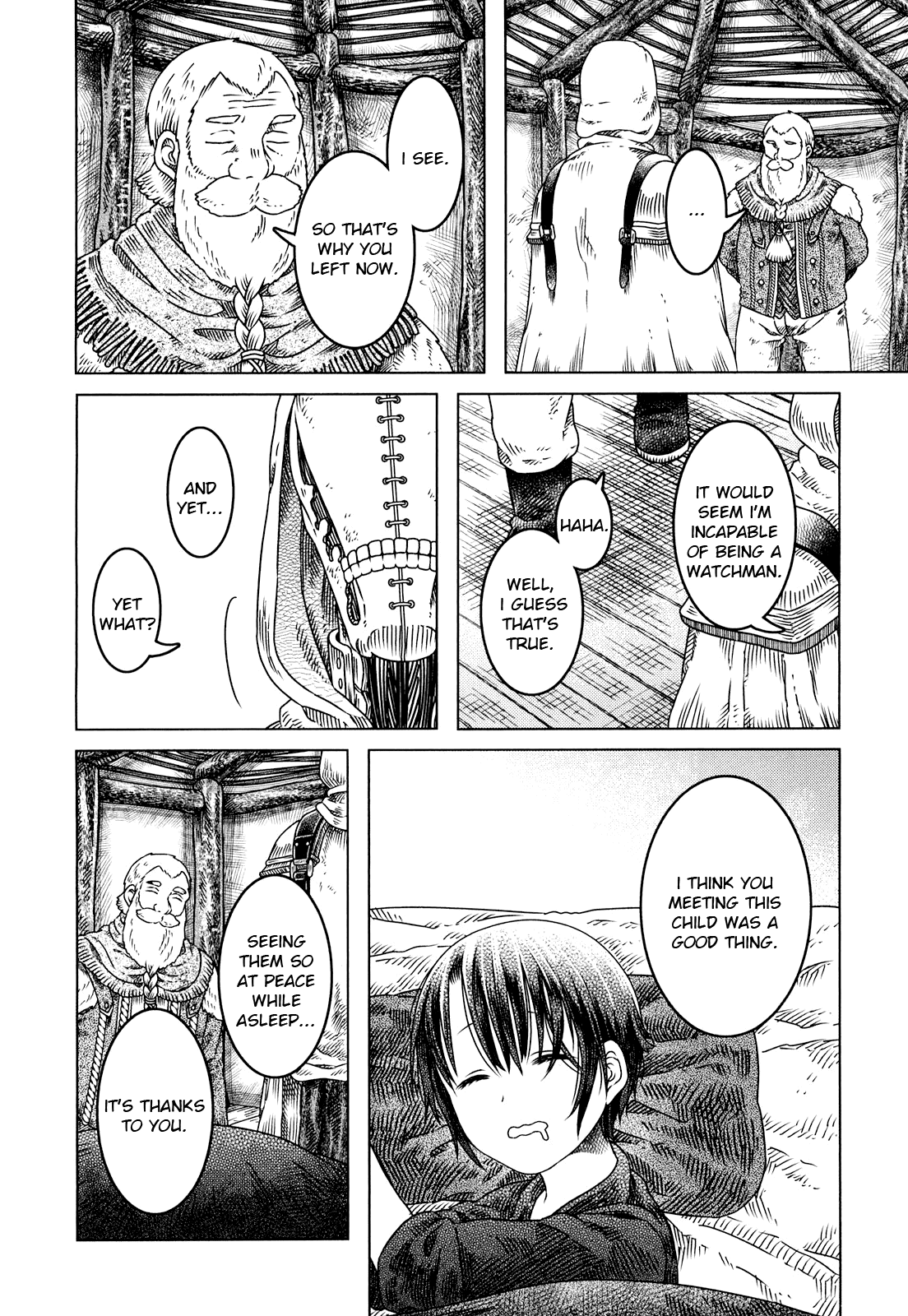 Somali to Mori no Kami-sama Chapter 4 page 19 - Chapter 4: The Man of the Forest (Latter Part)