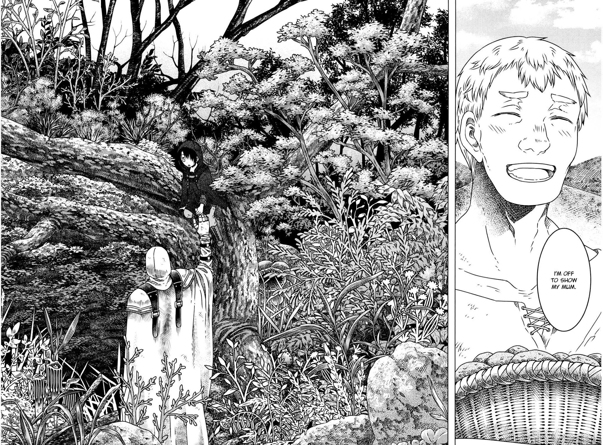 Somali to Mori no Kami-sama Chapter 4 page 2 - Chapter 4: The Man of the Forest (Latter Part)
