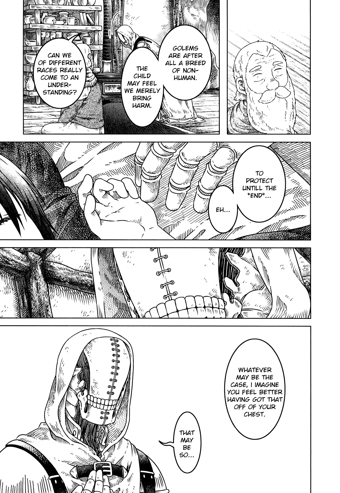 Somali to Mori no Kami-sama Chapter 4 page 22 - Chapter 4: The Man of the Forest (Latter Part)