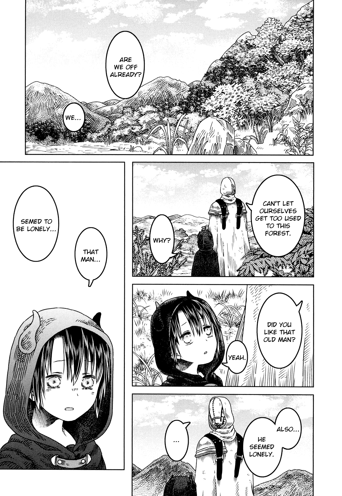 Somali to Mori no Kami-sama Chapter 4 page 24 - Chapter 4: The Man of the Forest (Latter Part)