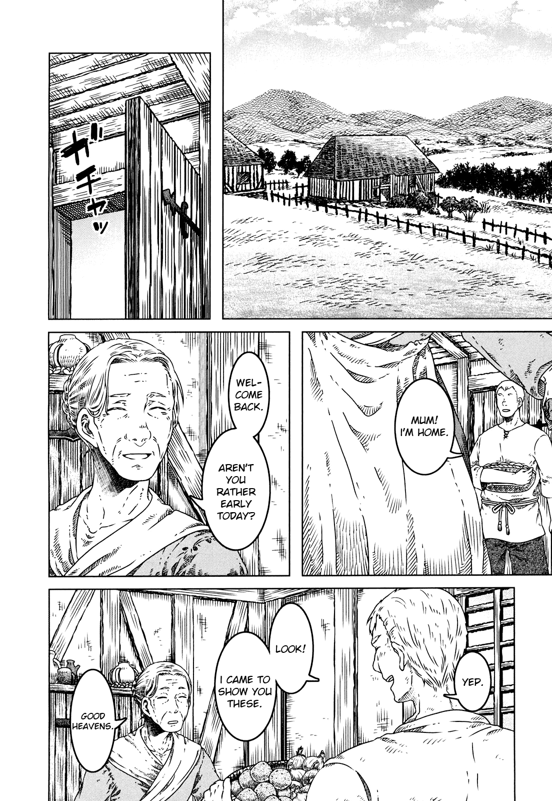 Somali to Mori no Kami-sama Chapter 4 page 3 - Chapter 4: The Man of the Forest (Latter Part)