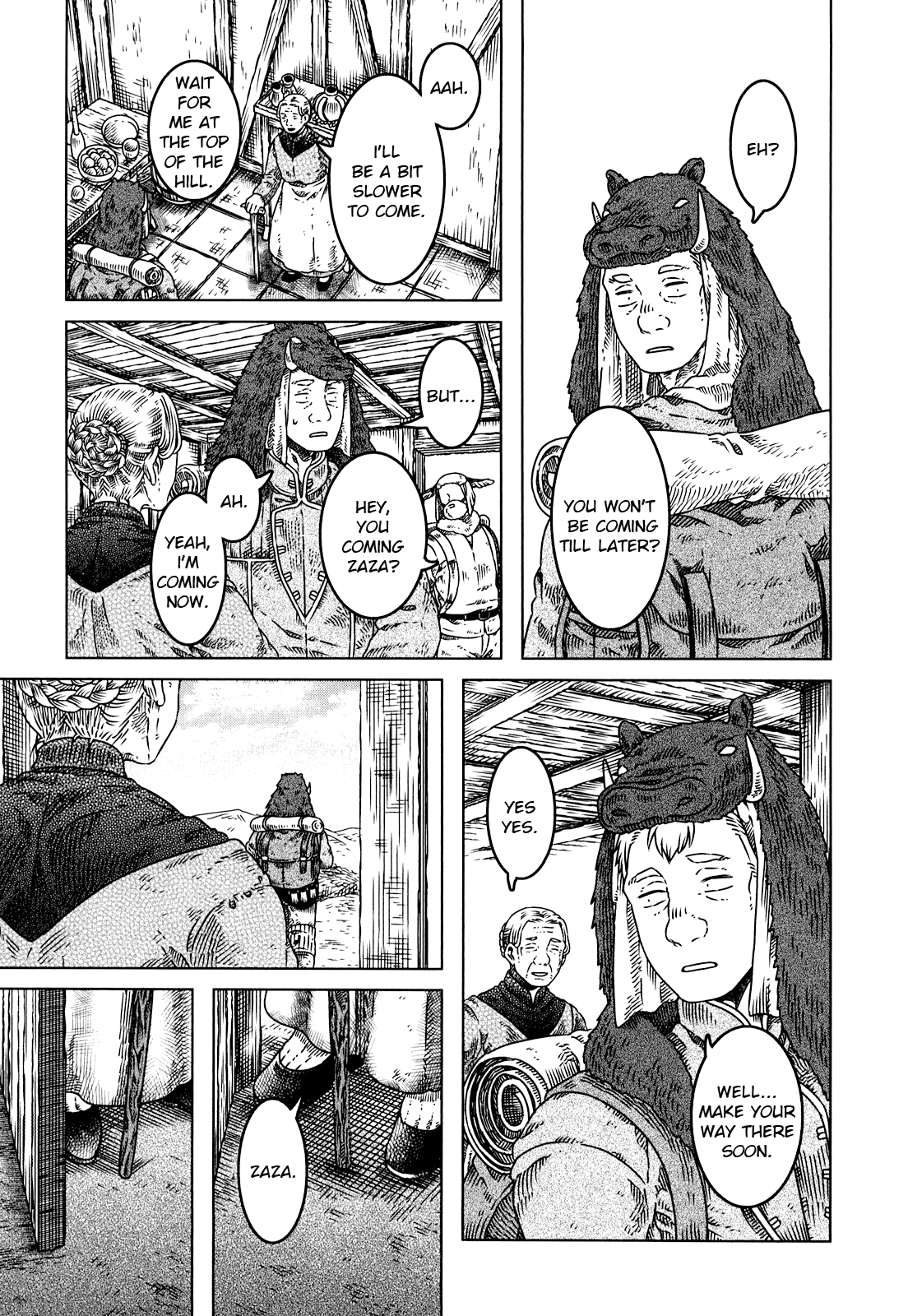 Somali to Mori no Kami-sama Chapter 4 page 8 - Chapter 4: The Man of the Forest (Latter Part)