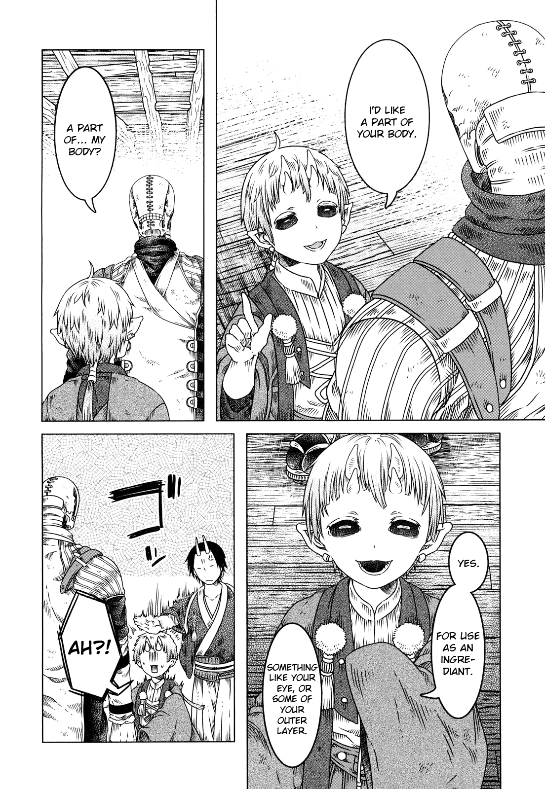Somali to Mori no Kami-sama Chapter 5 page 17 - Chapter 5: Herbs and the Oni's Dwelling