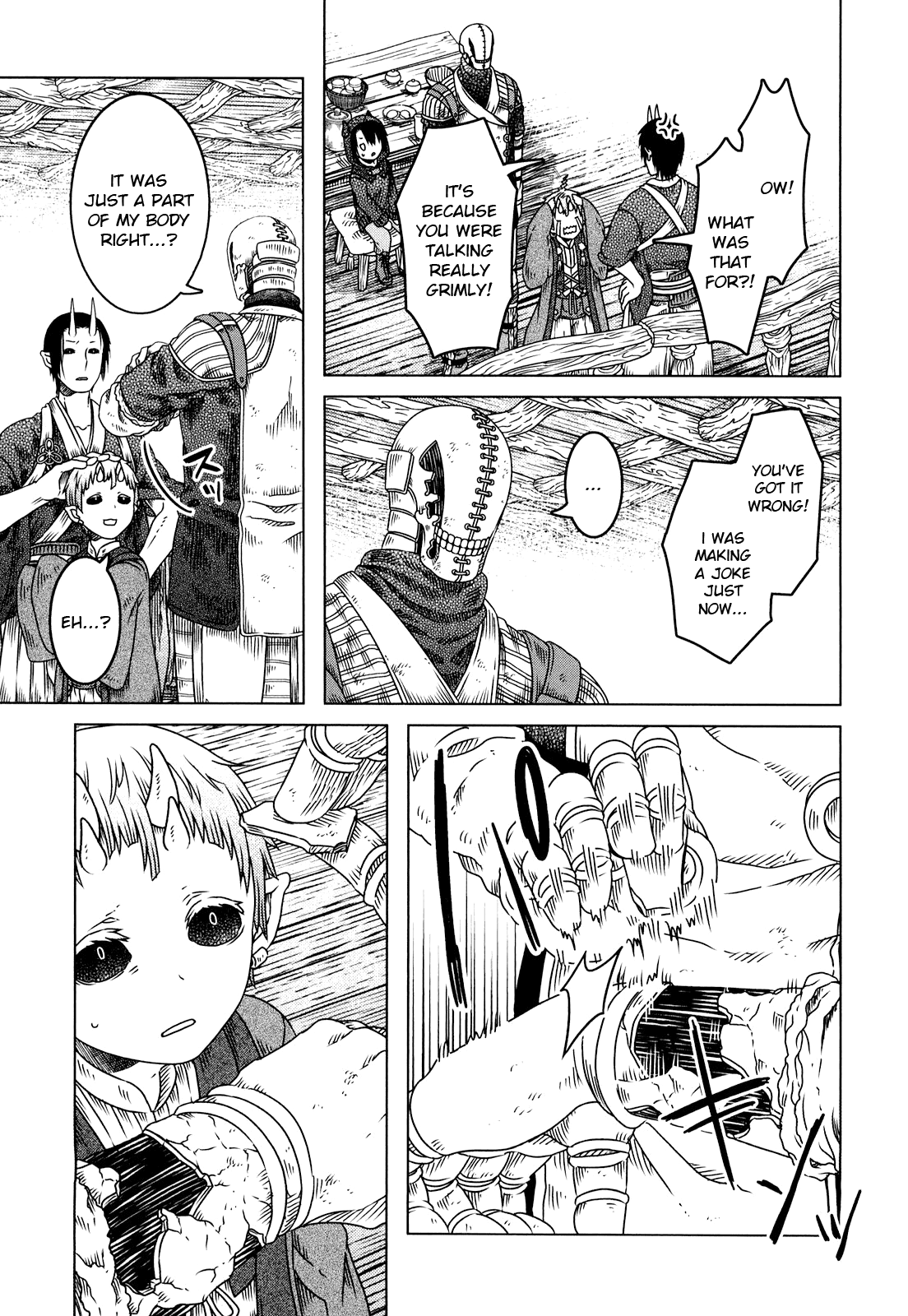 Somali to Mori no Kami-sama Chapter 5 page 18 - Chapter 5: Herbs and the Oni's Dwelling
