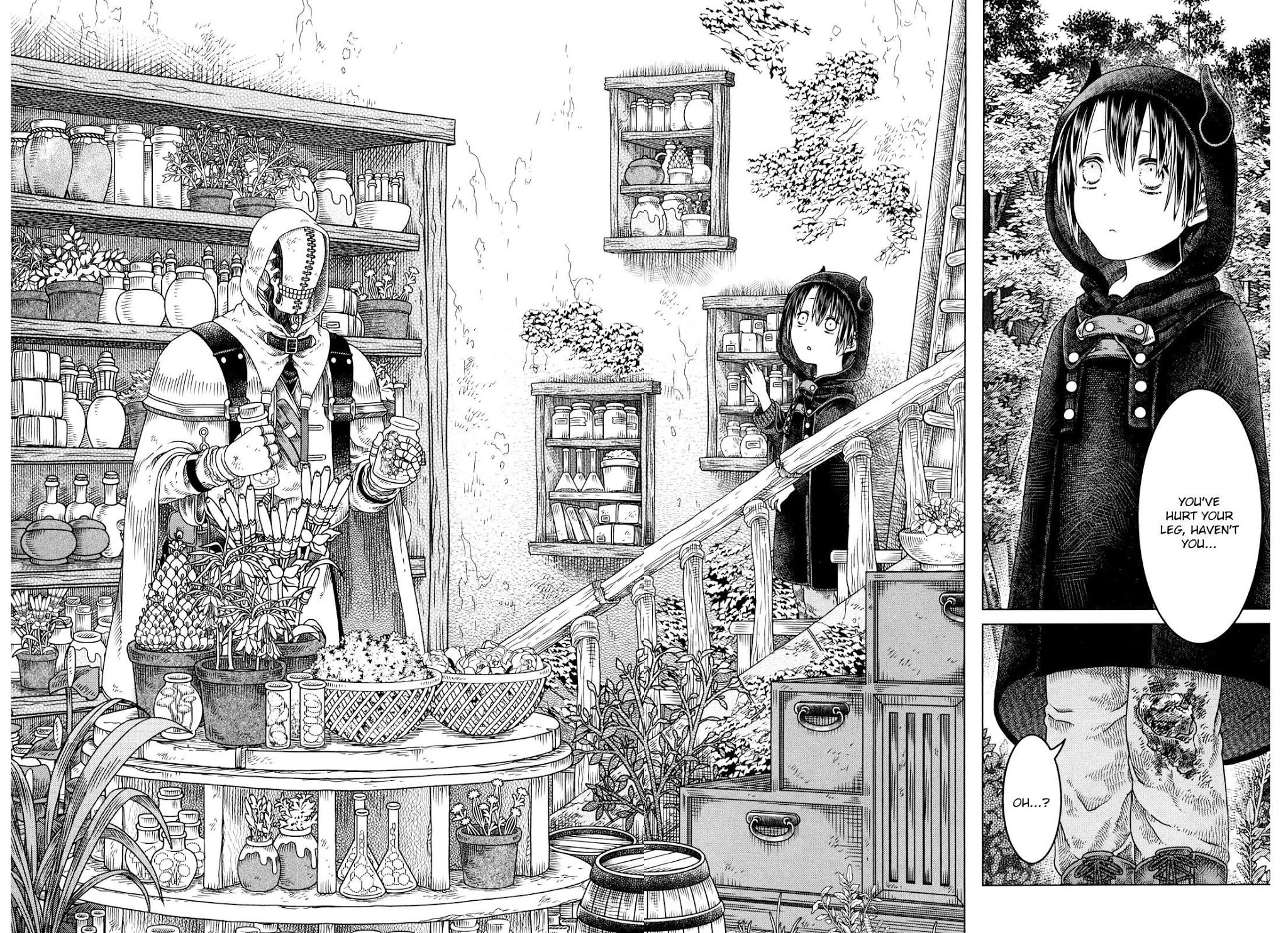 Somali to Mori no Kami-sama Chapter 5 page 2 - Chapter 5: Herbs and the Oni's Dwelling