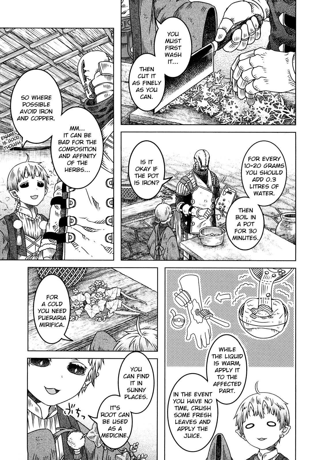 Somali to Mori no Kami-sama Chapter 5 page 20 - Chapter 5: Herbs and the Oni's Dwelling
