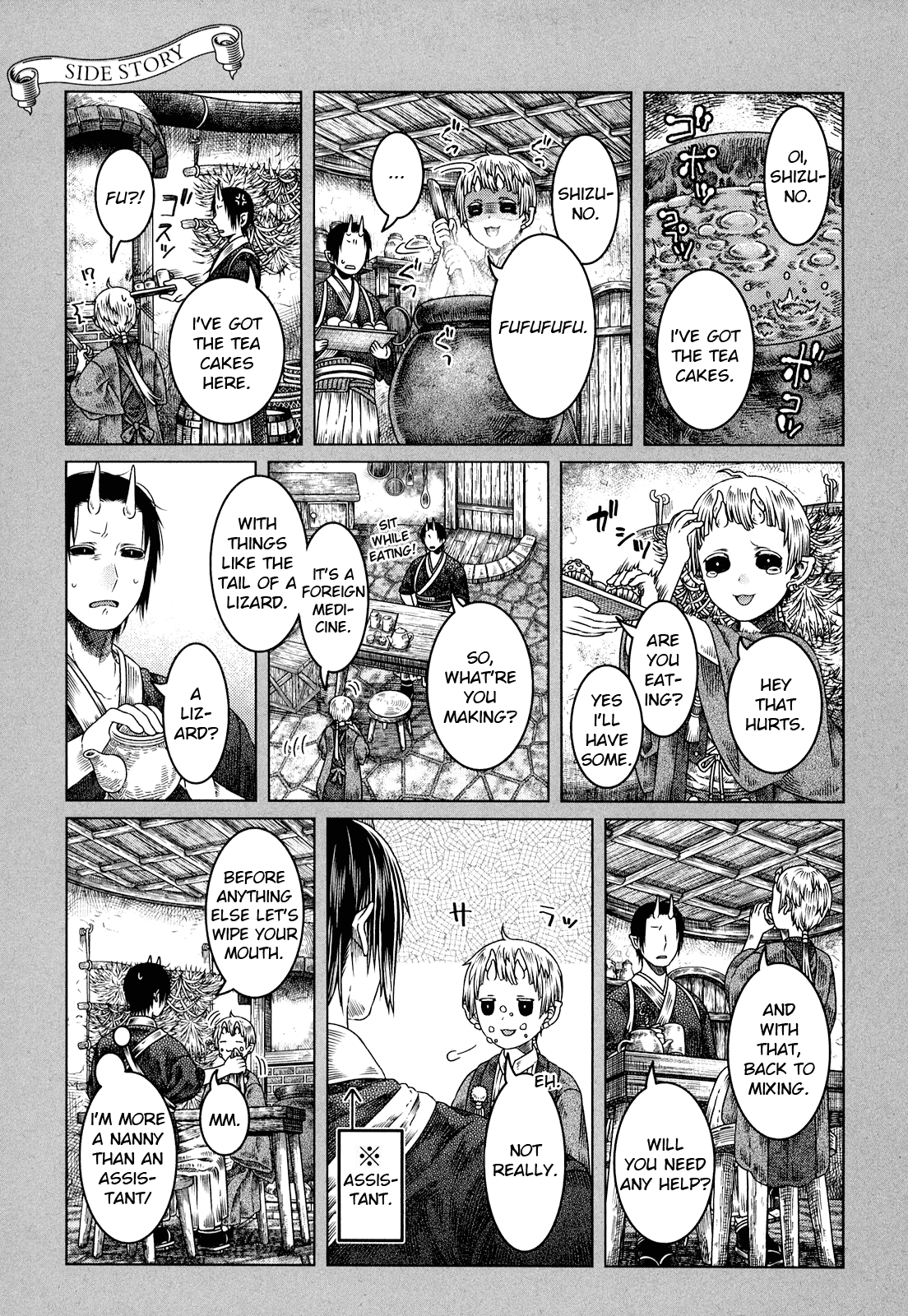 Somali to Mori no Kami-sama Chapter 5 page 30 - Chapter 5: Herbs and the Oni's Dwelling