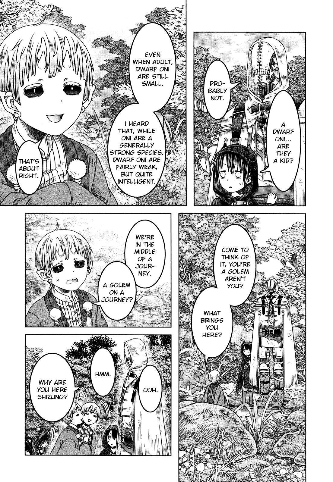 Somali to Mori no Kami-sama Chapter 5 page 6 - Chapter 5: Herbs and the Oni's Dwelling