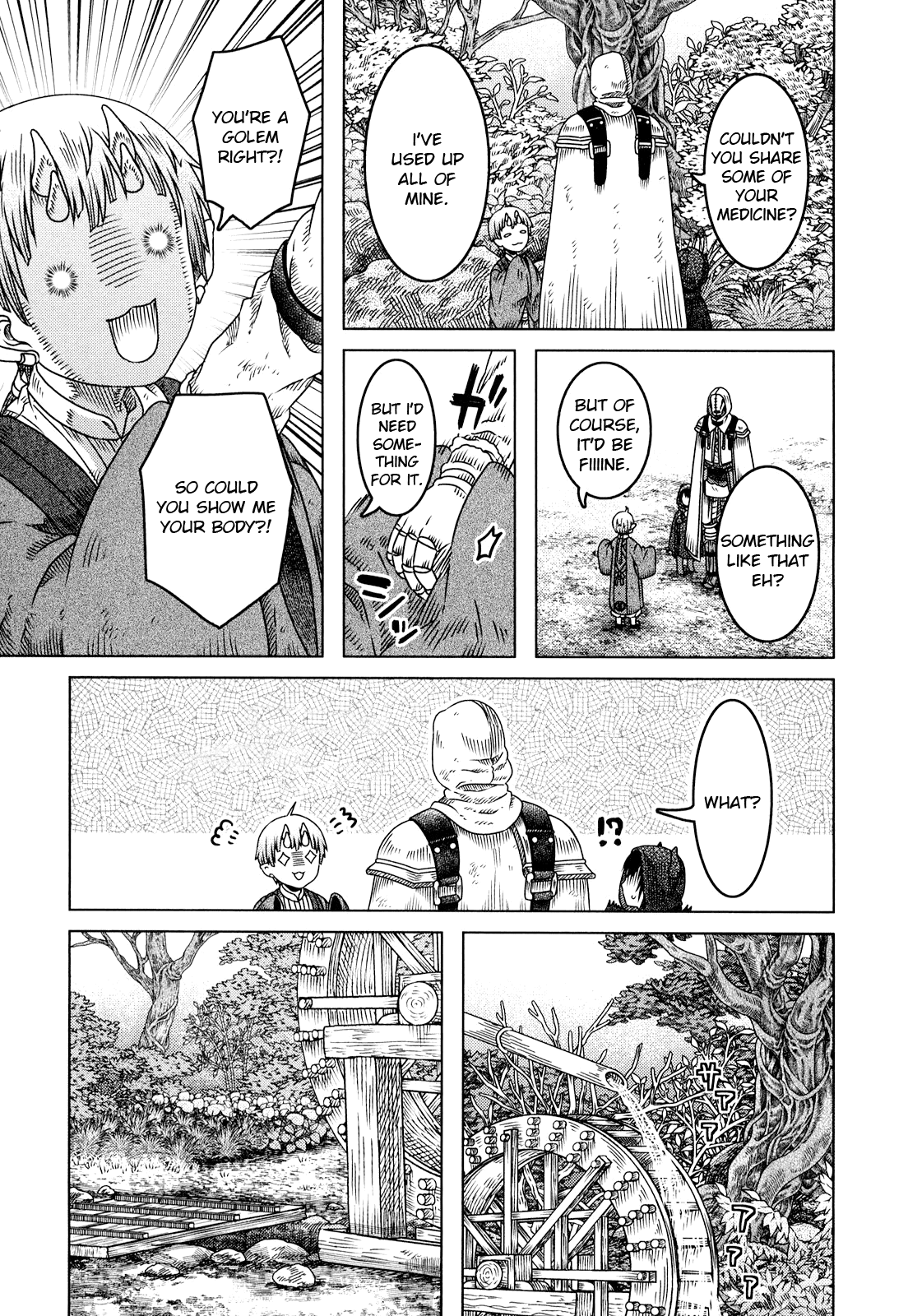 Somali to Mori no Kami-sama Chapter 5 page 8 - Chapter 5: Herbs and the Oni's Dwelling