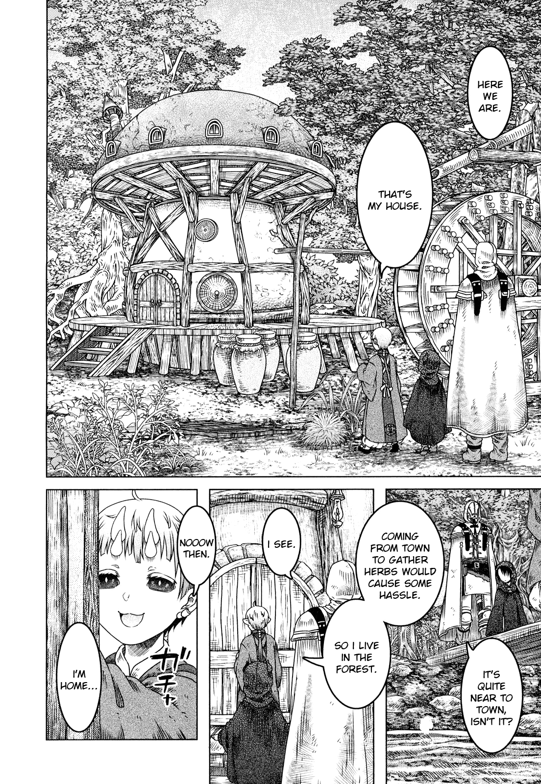 Somali to Mori no Kami-sama Chapter 5 page 9 - Chapter 5: Herbs and the Oni's Dwelling