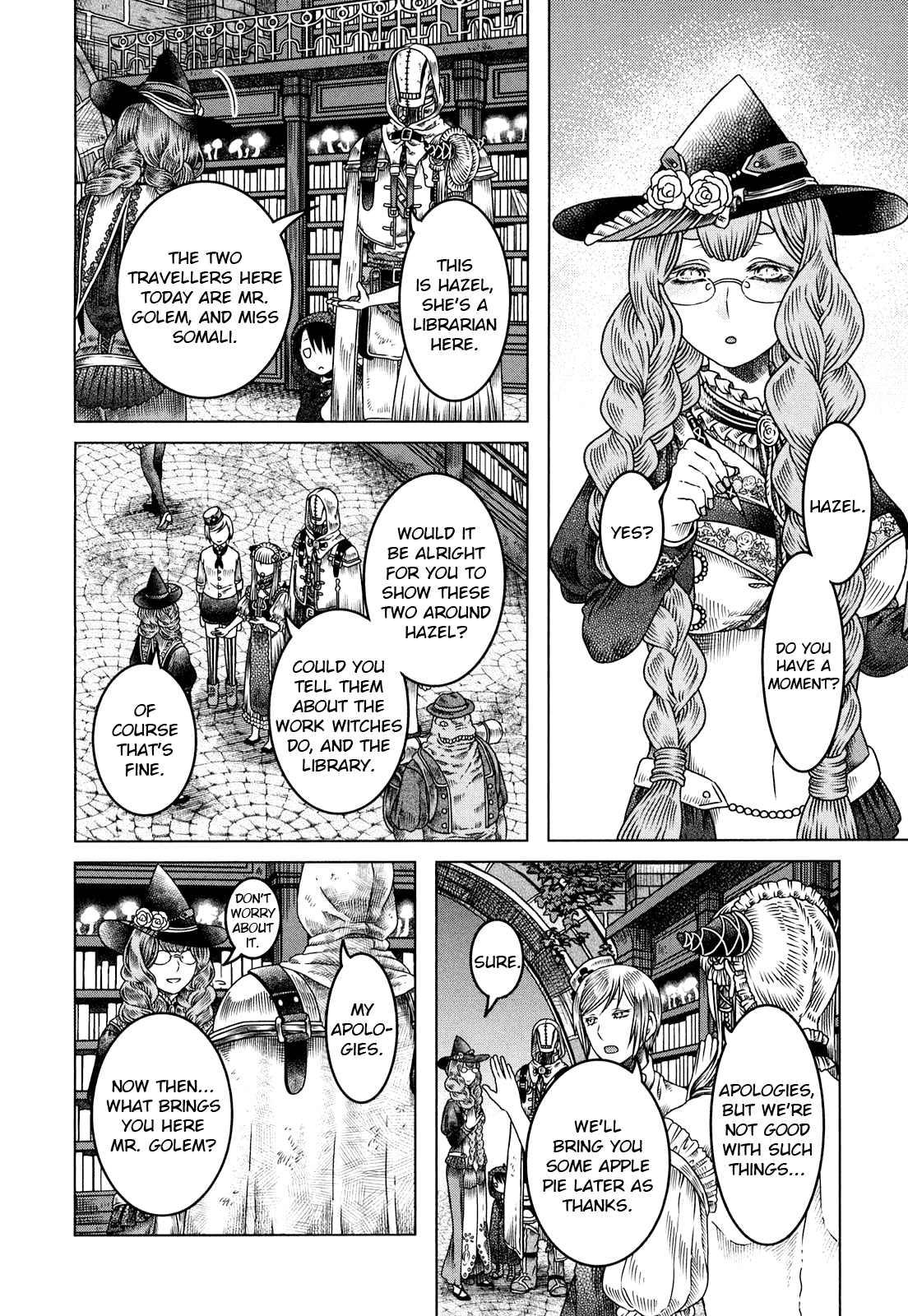 Somali to Mori no Kami-sama Chapter 6 page 13 - Chapter 6: The Witches' Village