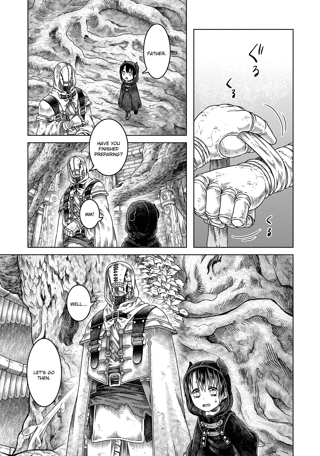 Somali to Mori no Kami-sama Chapter 8 page 1 - Chapter 8: The Witch's Slumbering Cocoon