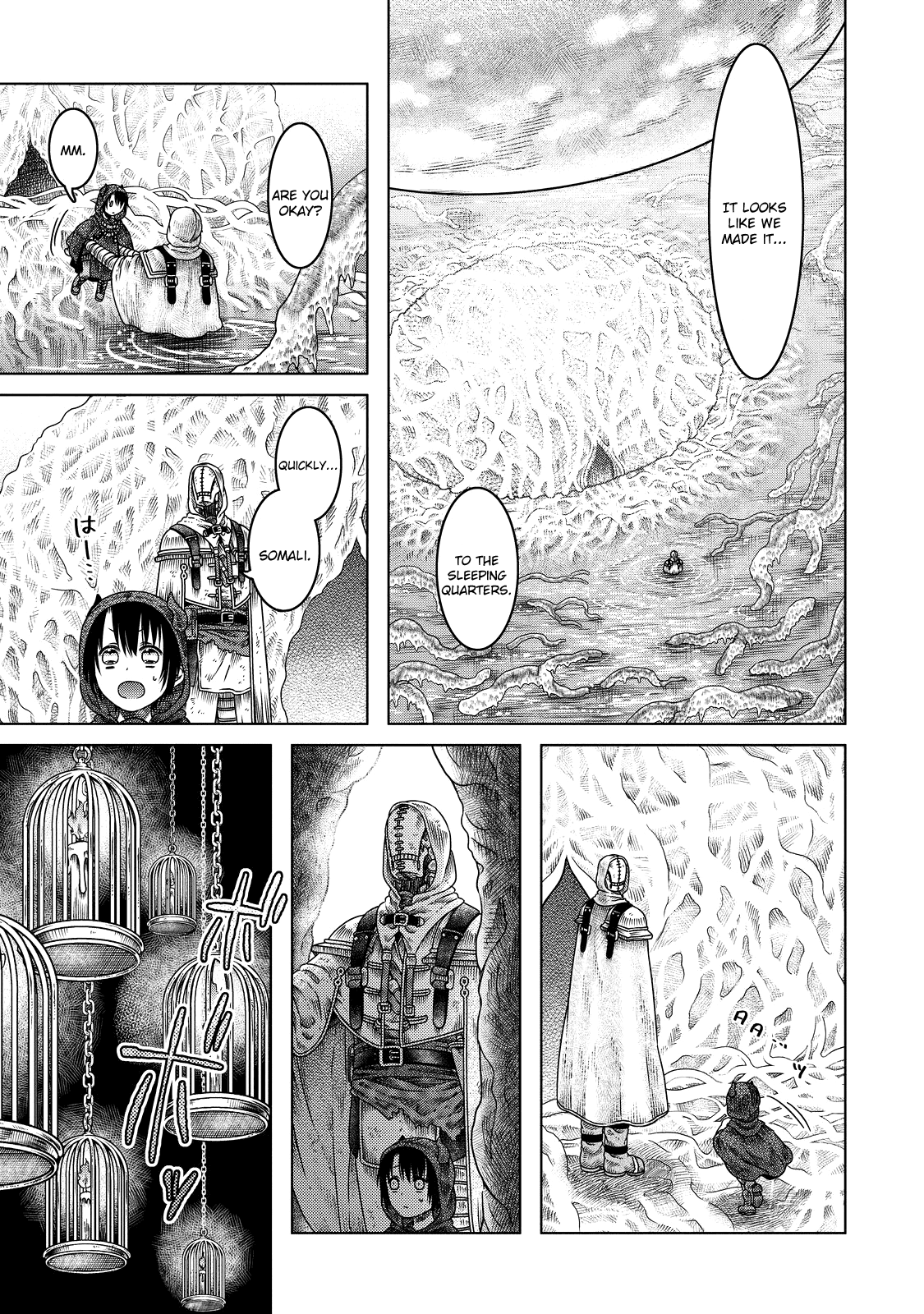 Somali to Mori no Kami-sama Chapter 8 page 13 - Chapter 8: The Witch's Slumbering Cocoon