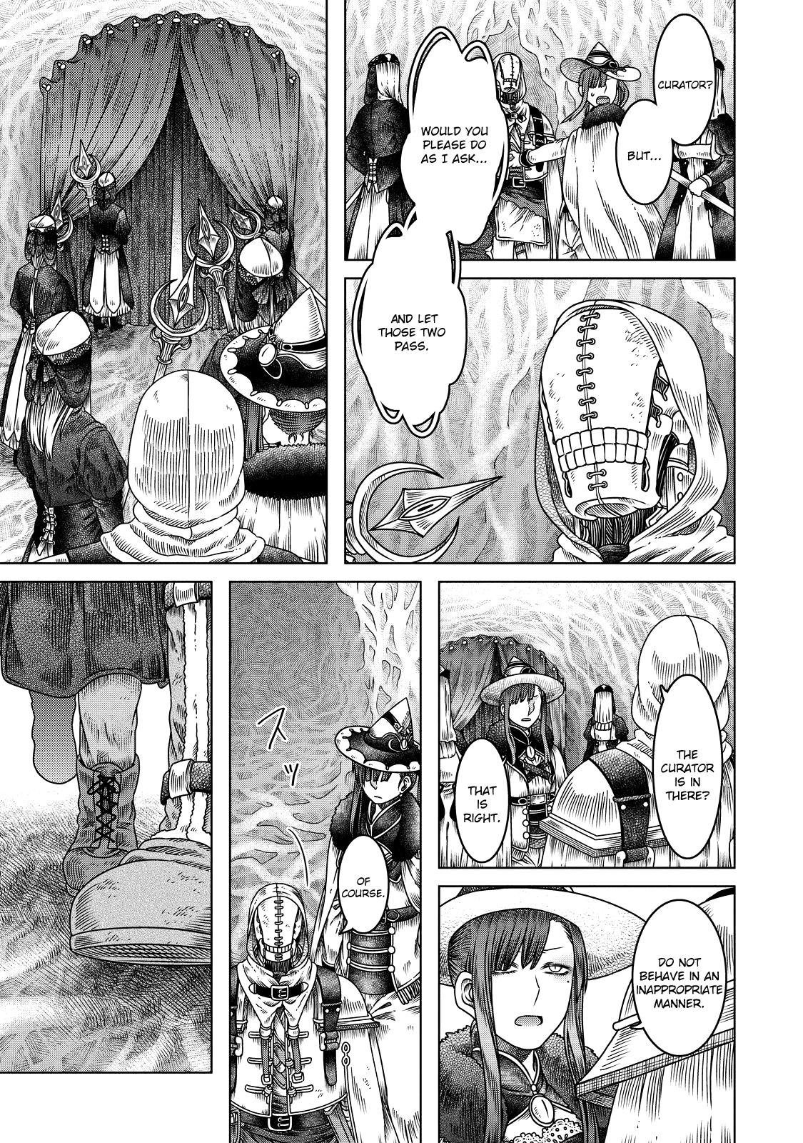 Somali to Mori no Kami-sama Chapter 8 page 17 - Chapter 8: The Witch's Slumbering Cocoon