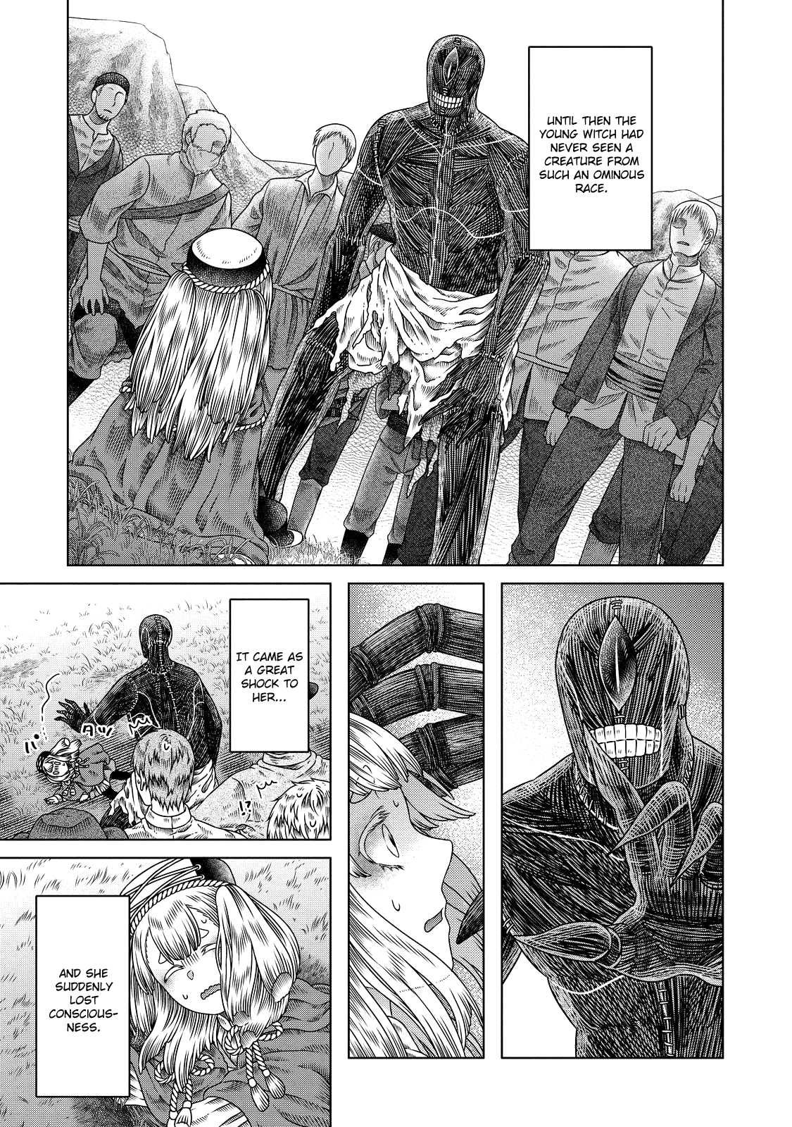 Somali to Mori no Kami-sama Chapter 9 page 1 - Chapter 9: The Witch Who Fell to the Distant Ground