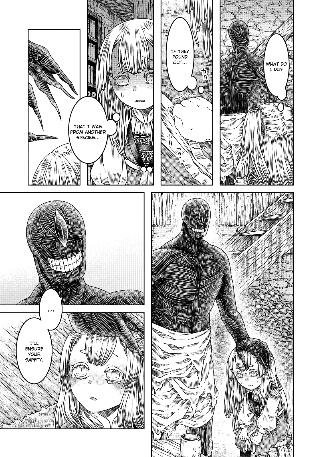 Somali to Mori no Kami-sama Chapter 9 page 15 - Chapter 9: The Witch Who Fell to the Distant Ground
