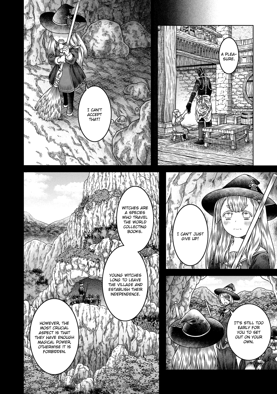 Somali to Mori no Kami-sama Chapter 9 page 18 - Chapter 9: The Witch Who Fell to the Distant Ground
