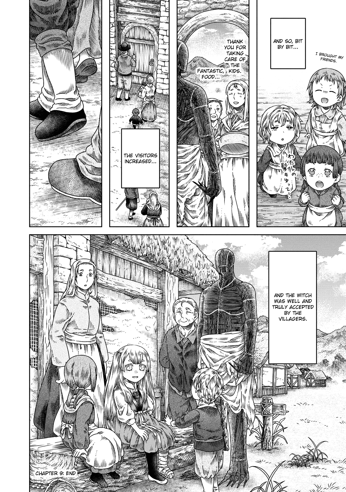 Somali to Mori no Kami-sama Chapter 9 page 28 - Chapter 9: The Witch Who Fell to the Distant Ground