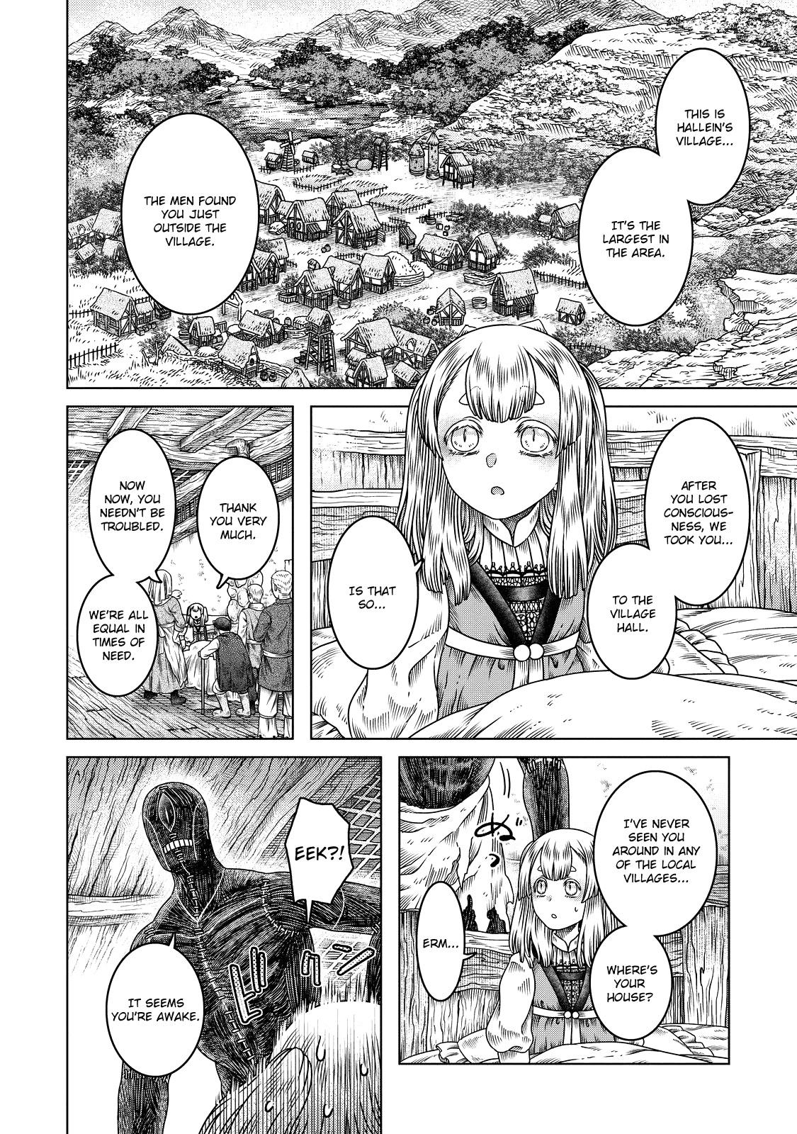Somali to Mori no Kami-sama Chapter 9 page 4 - Chapter 9: The Witch Who Fell to the Distant Ground