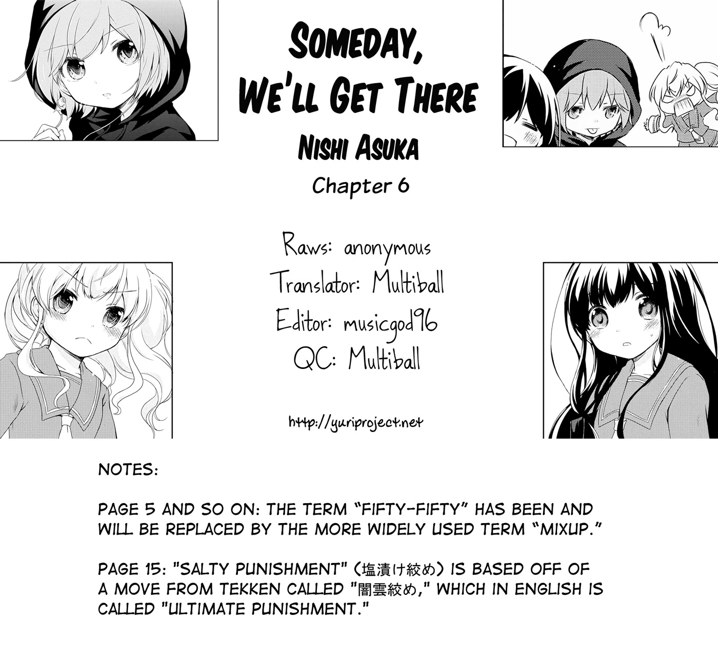 Someday, We'll Get There Chapter 6 page 1 - Chapter 6