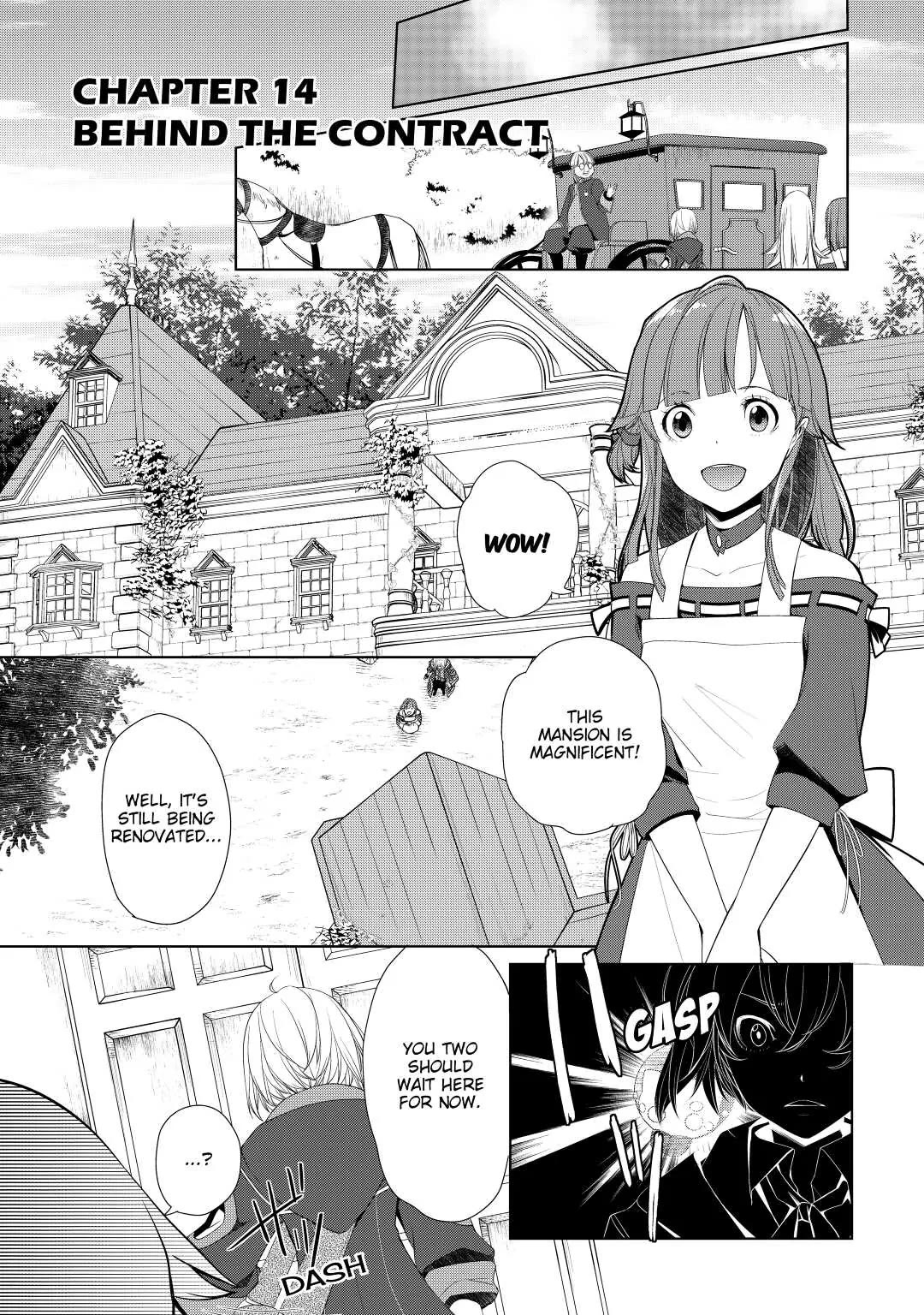 Someday Will I Be the Greatest Alchemist? Chapter 14 page 1 - Chapter 14: Behind the Contract