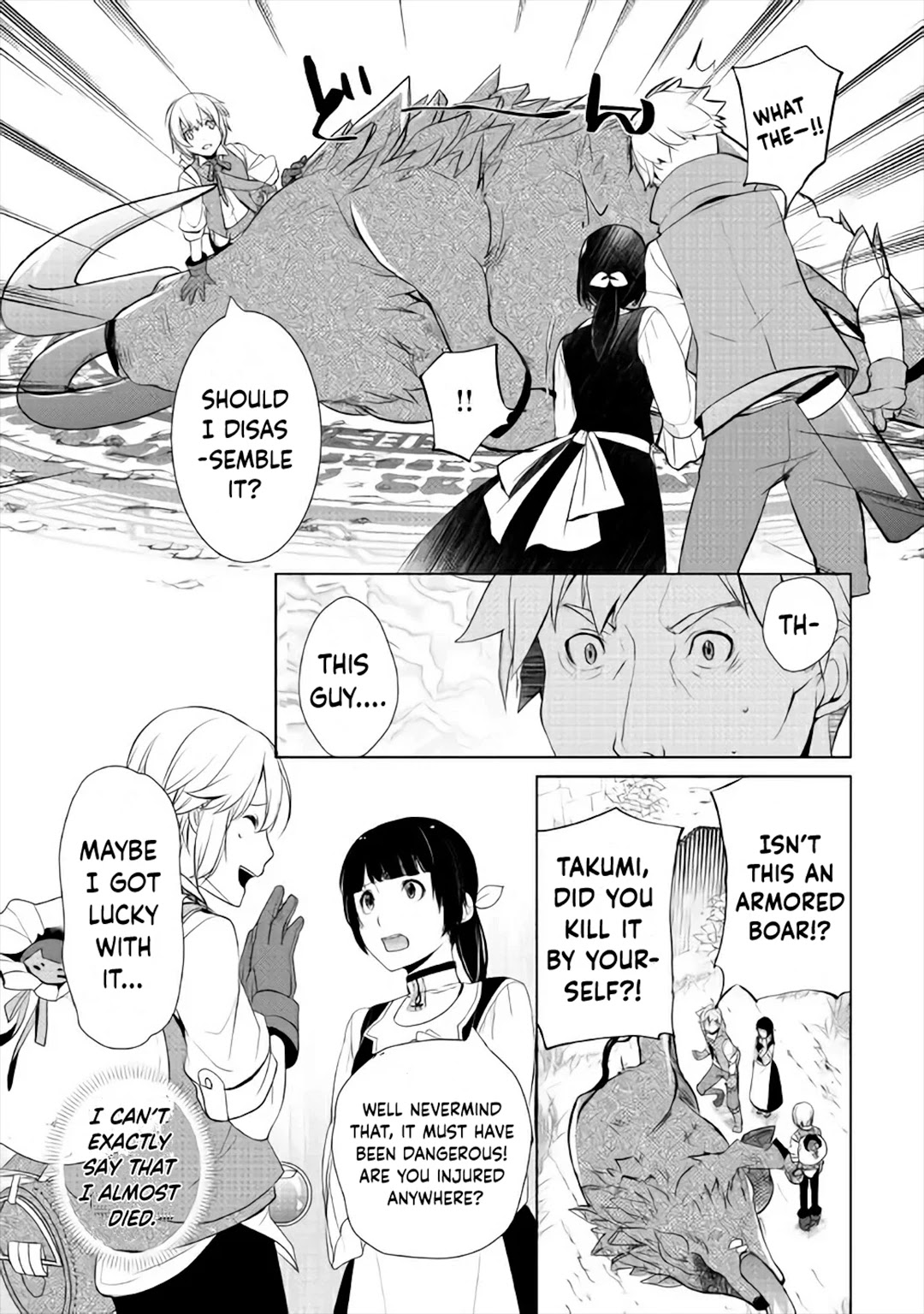 Someday Will I Be the Greatest Alchemist? Chapter 3.2 page 12 - Chapter 3.2: Do you want to tame? Yes/No