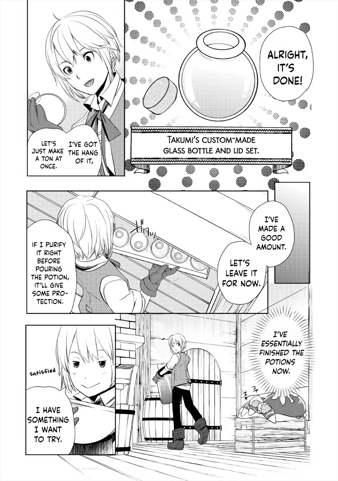 Someday Will I Be the Greatest Alchemist? Chapter 3.2 page 18 - Chapter 3.2: Do you want to tame? Yes/No