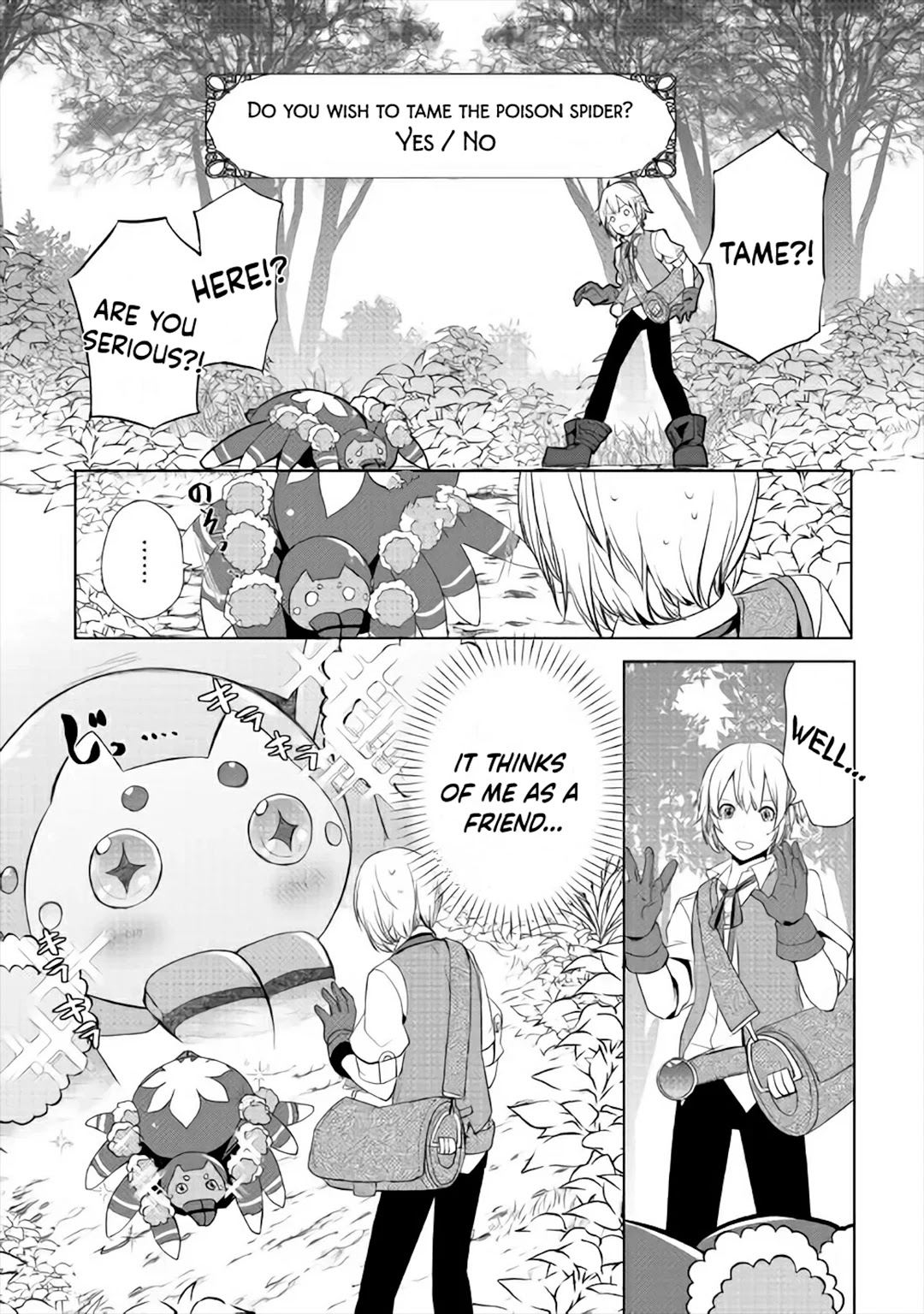 Someday Will I Be the Greatest Alchemist? Chapter 3.2 page 2 - Chapter 3.2: Do you want to tame? Yes/No